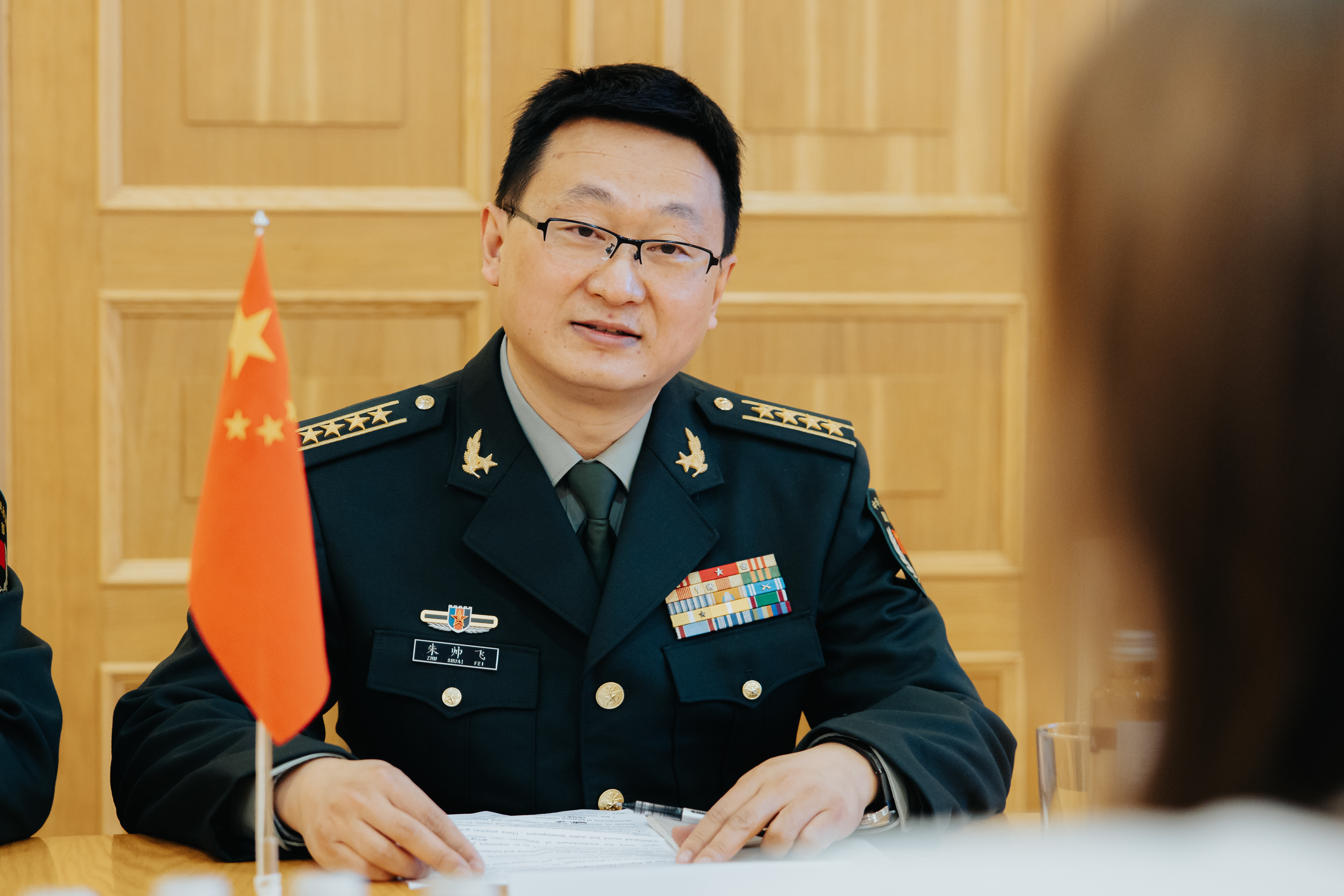 Ķīnas aizsardzības atašejs Latvijā