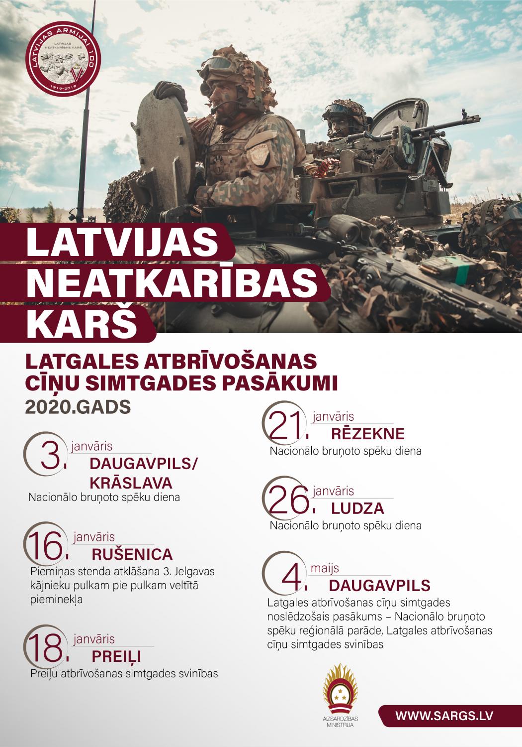 Latgales atbrīvošanas simtgades pasākumi