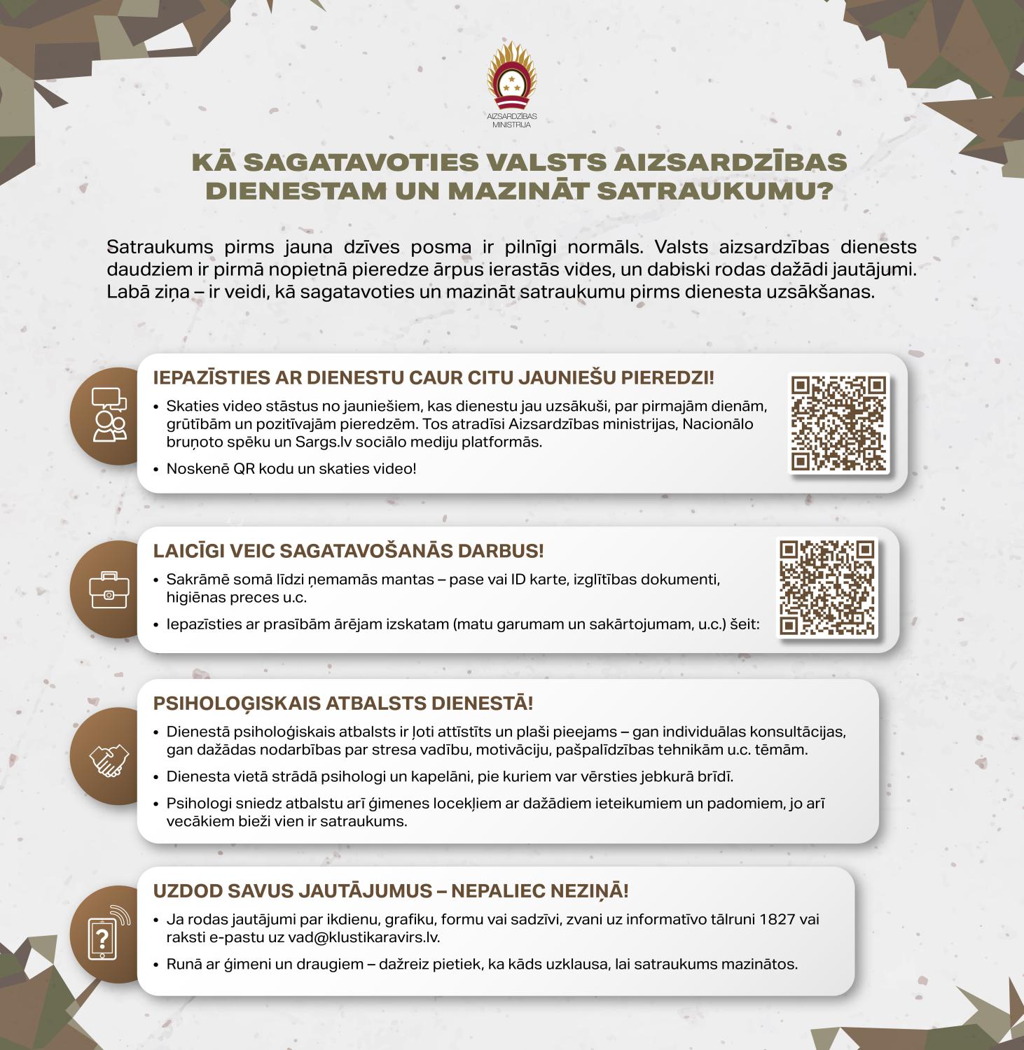 Kā sagatavoties VAD un mazināt satraukumu?