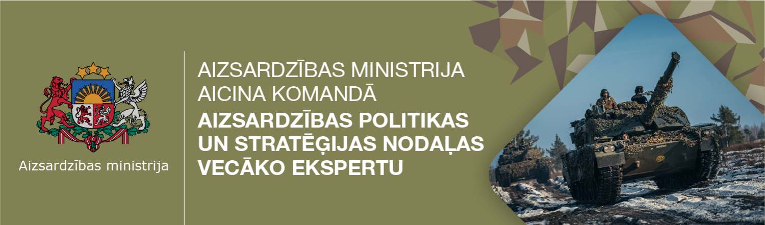 Aizsardzības politikas un stratēģijas nodaļas vecākais eksperts