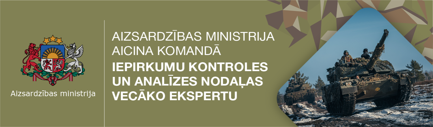 Iepirkumu kontroles un analīzes nodaļas vecākais eksperts 