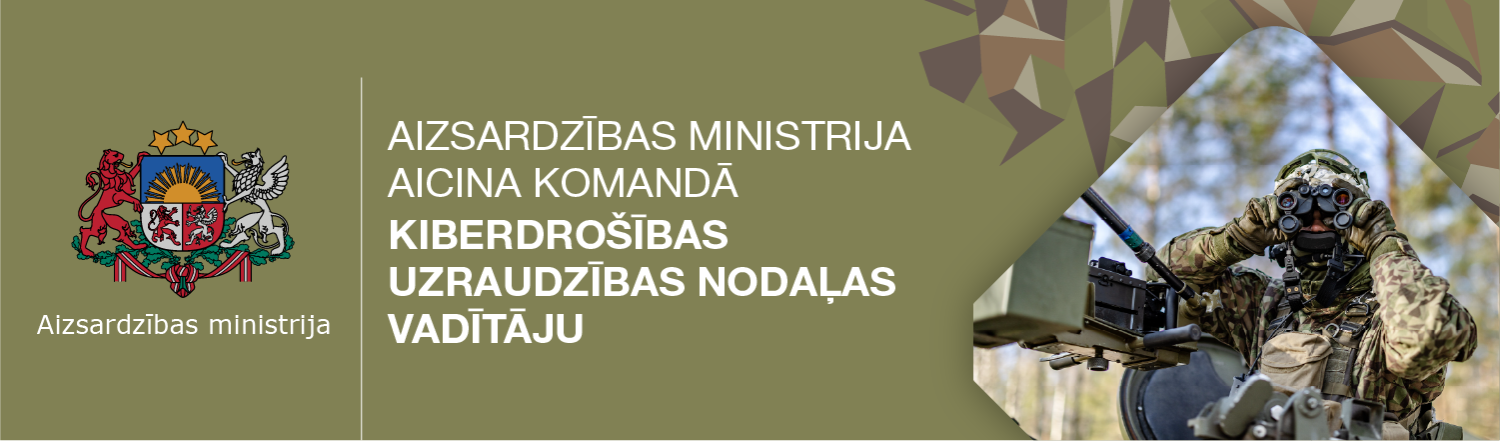 AM aicina komandā Kiberdrošības uzraudzības nodaļas vadītājs