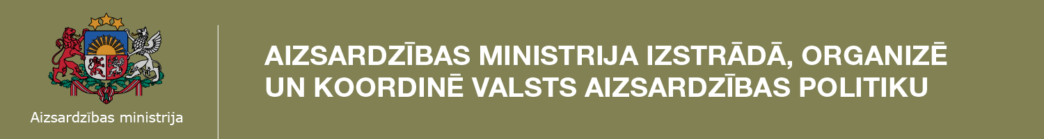 Aizsardzības ministrija izstrādā, organizē un koordinē valsts aizsardzības politiku