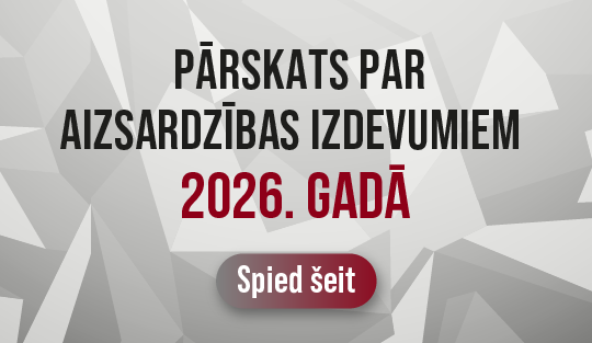 Pārskats par aizsardzības izdevumiem 2026. gadā