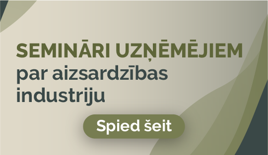 Semināri uzņēmējiem par auzsardzības industriju - spied šeit