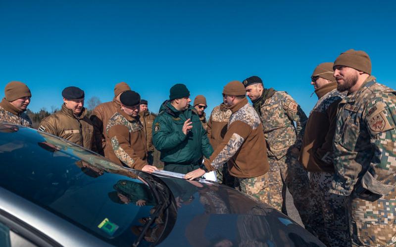 armija, robežsardze