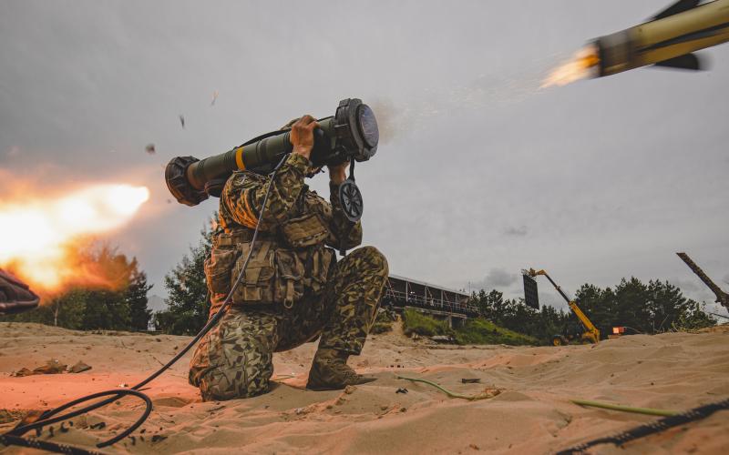 “Spike” anti-tank missile system