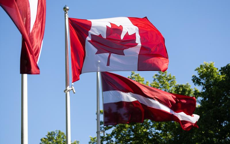 Latvijas un Kanādas militārā partnerība