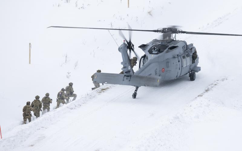 Atklāta militārā poligona “Sēlija” kaujas šaušanas mācību zona