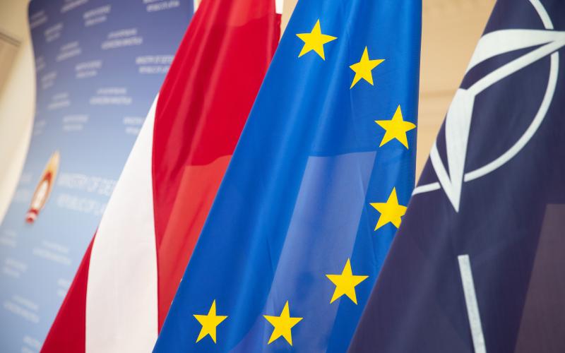 Latvia, NATO and the EU